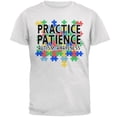 thumbnail image 1 of Autism Awareness Practice Patience Mens T Shirt, 1 of 1