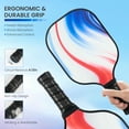 thumbnail image 6 of Naipo Pickleball Paddles Set with 2 Portable Pickle Ball Rackets Fiberglass Surface 4 Pickle Balls Lightweight for Family Outdoor Indoor, 6 of 9