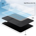 thumbnail image 3 of Cargador De Paneles Solares 2 uds. 2PCS Micro paneles solares Paneles solares portátiles de rotación de 360 ​​​​° para cámara de seguridad, 3 of 9