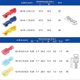 thumbnail image 5 of 30/50pcs T-Tap Wire Connectors Self-Peeling Quick Splice Wire Terminal Insulation Male Quick Disconnect Spade Terminal Combo Kit, 5 of 5
