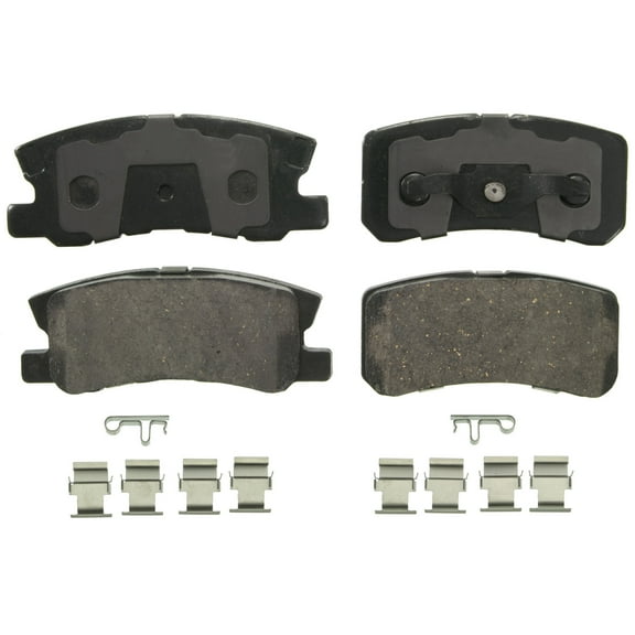 Wagner QuickStop ZD868 Ceramic Disc Brake Pad Set Fits select: 2007-2017 JEEP PATRIOT, 2011-2014 CHRYSLER 200