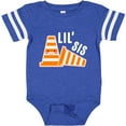 thumbnail image 3 of Inktastic Lil Sis with Construction Cones Girls Baby Bodysuit, 3 of 5