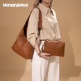 thumbnail image 2 of Bolso Hobo Montana West MWC2-122BR para mujer, color marrón, 2 of 7