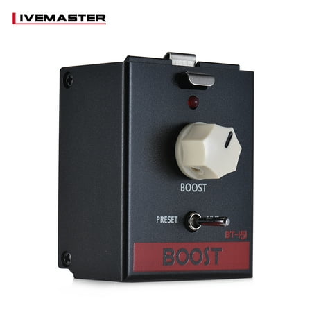 BIYANG LiveMaster Series BT-151 Clean Boost Guitar Effect Pedal Module True