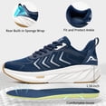 thumbnail image 5 of Ecetana Women's Walking Tennis Shoes Non-Slip Breathable Mesh Athletic Workout Sports Sneakers, 5 of 8