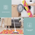 thumbnail image 6 of Yellow Lemon Fruit Slices Pink Pattern Kitchen Rugs Sets Of 3,Kitchen Runner Rugs Non Skid Washable,Decorative Kitchen Floor Mats for Kitchen,Sink,Laundry,17"x30"+ 17"x47" + 17"x59", 6 of 6