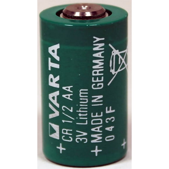 Varta CR 1/2 AA Série lithium 3 v 950 mah Batterie Cylindrique (Pack de 2)