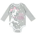 thumbnail image 5 of Disney Classics Dumbo Bambi Marie Newborn Baby Girls 5 Pack Bodysuits Newborn to Infant, 5 of 5