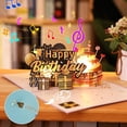 thumbnail image 1 of Tarjetas de cumpleaños 3D ligeras y musicales, tarjeta de felicitación de feliz cumpleaños, tarjeta de regalo emergente Musical con sobre, regalos de cumpleaños para mujeres y niñas, 1 of 4