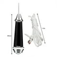 thumbnail image 2 of 150cm Bathroom Light Pull Cord with Comfortable Grip and Elegant Design, 2 of 5