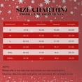 thumbnail image 2 of Women's T Shirt Christmas Print 3/4 Sleeve Daily Weekend Fashion Basic Round Neck Regular Top, 2 of 4