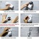 thumbnail image 5 of Soporte de ducha con ventosa ajustable sin taladrar, soporte de ducha con ventosa ajustable, soporte para cabezal de ducha de baño con montaje en pared con ventosa, espectáculo, 5 of 5