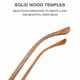 thumbnail image 5 of Men's Sunglasses Stylish and Durable Wood Frame Sunglasses for Outdoor Activities Protect Your Eyes UV Rays, 5 of 5