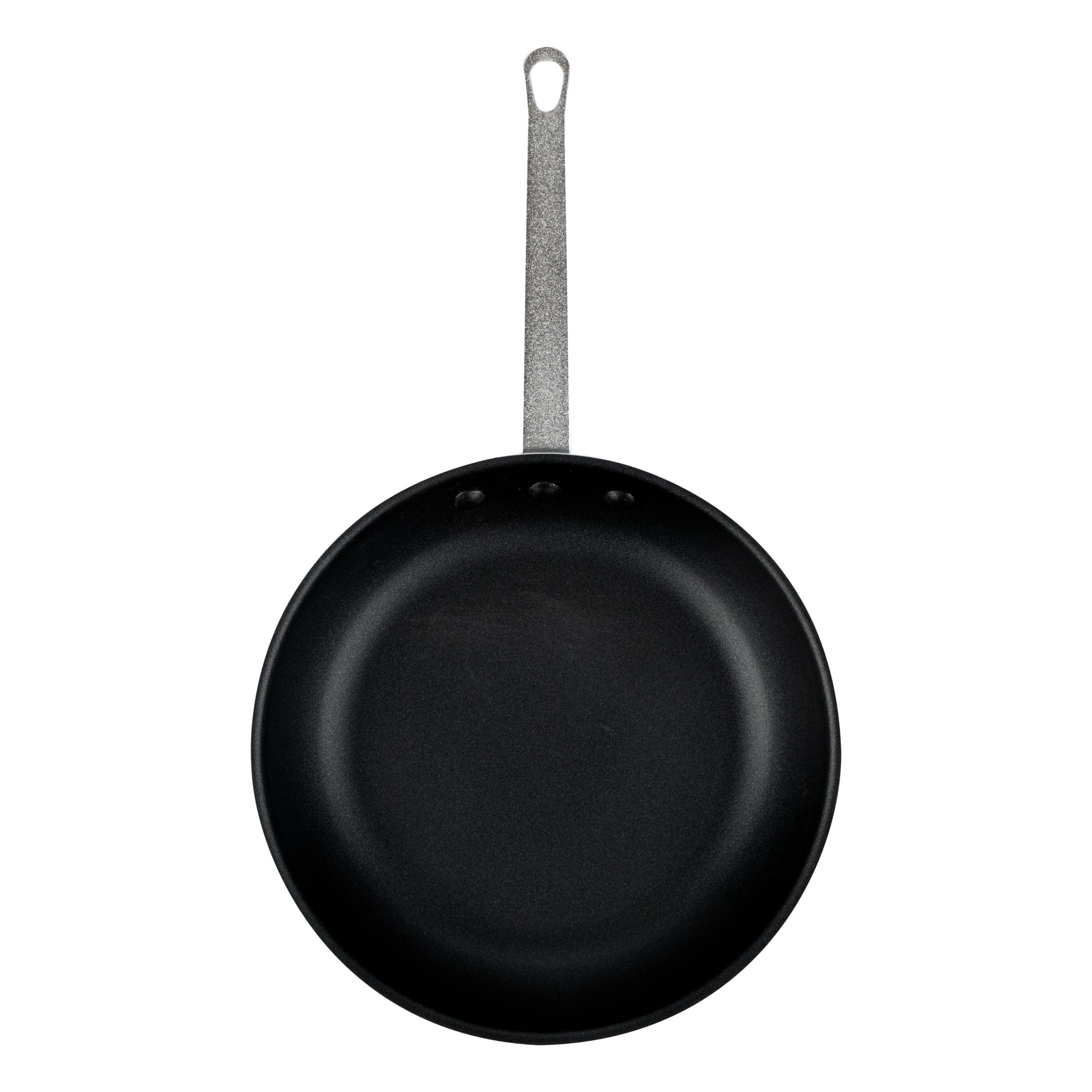 Restaurantware-Met Lux 10 Inch Fry Pan, 1 No-Stick Frying Pan - Induction-Ready, Triple-Riveted, Black Aluminum Cooking Skillet, Durable, For Searing, Sautéing, And Browning Food
