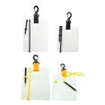 thumbnail image 2 of GLFILL Planche d'Écriture sous-Marine Équipement de Plongée Bûches Durables PVC Réutilisable Ardoise Conviviale avec Communication Crayon Jaune P, 2 of 9