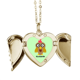 thumbnail image 1 of Lindo búho. Collar colgante en forma de melocotón con alas Unbranded M, 1 of 3