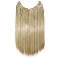 thumbnail image 2 of MesaSe Synthetic Invisible Wire in Hair Extension Full Head As Natural Curly Wavy, 2 of 5