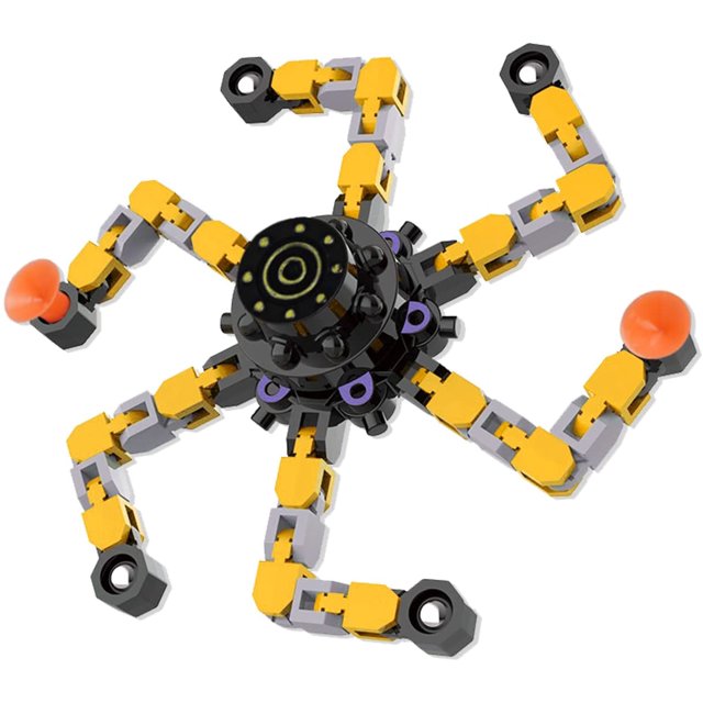 Chaîne Transformable Stress Relief Fidget Spinner Déformable Spinning Top DIY Décompression Fingertip Toys pour les Enfants Adultes