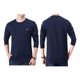 thumbnail image 2 of Playera Manga Larga Slim Lycra Cómoda Alta Calidad Termica, 2 of 5