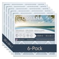 thumbnail image 1 of Cabana Air Filters 6 Pack HVAC Furnace Filter, MERV 8, 20 x 20 x 1, White, 1 of 10