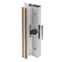 Extruded Aluminum, Mill Finish, Sliding Patio Door with Clamp Type Latch