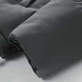 thumbnail image 7 of Timoontee Men's Padded Coat Casual Stand Collar Jacket Coat Thick Warm Coats Solid S-Zipper Quilted Coats Fall Winter Fashion Clothes Gray S, 7 of 7