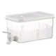 thumbnail image 1 of Cubo de agua fría transparente con grifo, dispensador de bebidas, cubo de limonada 5L, 1 of 9