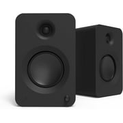 Kanto REN MB Bluetooth Powered Bookshelf Speakers - Matte Black Pair with 6 Year Amber Protection Plan (2024)