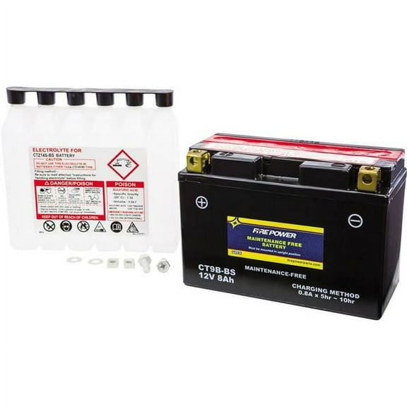 MMG CT9B-BS; Maintenance Free Battery Ct9B-Bs