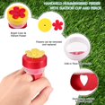 thumbnail image 3 of Alimentador de mano para colibrí, herramientas de alimentación de colibrí de mano, mini herramientas de alimentación manual, alimentador de anillo de colibrí para naturaleza en el patio trasero al, 3 of 7
