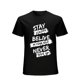 thumbnail image 1 of 1pc Inspirational 3D Print T-Shirt - Breathable Cotton Casual Crew Neck Tee with "Stay Strong Believe Never Give Up" Motivational Quote, Short Sleeve Top for All Seasons, Unisex Adult Stree, 1 of 5