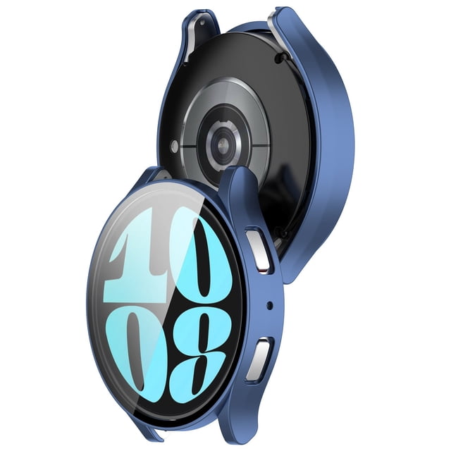 Durable PC Smart Wristband Accessory With Integrated Tempered Glass Screen Protector For Watch Series 6 40mm Model