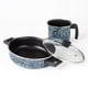 thumbnail image 5 of Batería De Cocina Cinsa  Granito 8 piezas Azul, 5 of 7