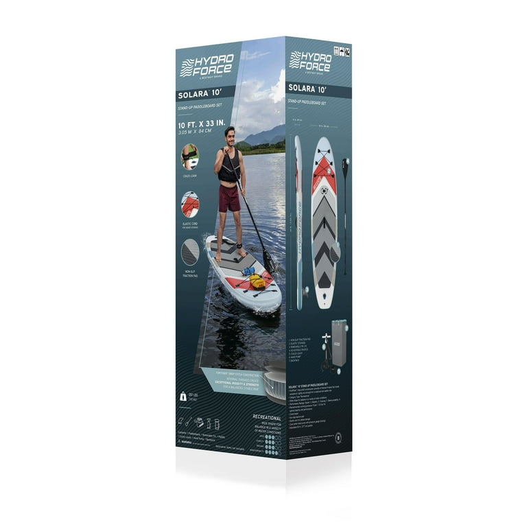 Hydro Force Solara Inflatable Stand-Up Paddleboard Set 10