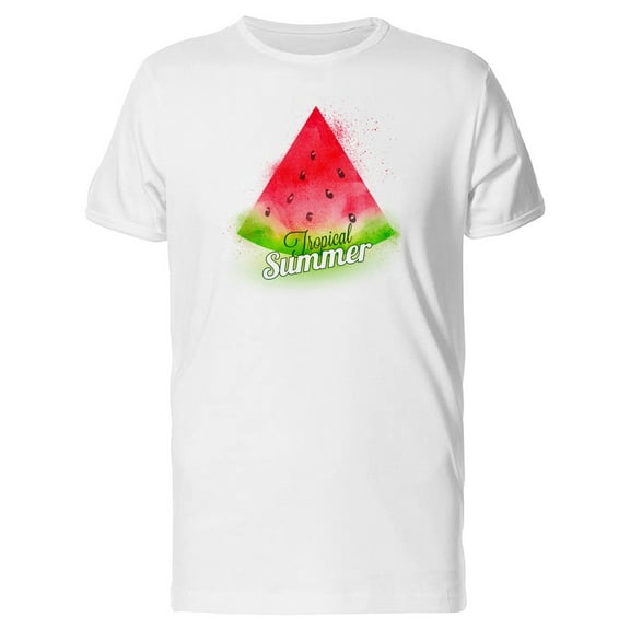 Tropical Summer Watermelon Tee Men's -Image by Shutterstock