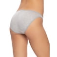 thumbnail image 2 of Felina | So Smooth Modal Low Rise Bikini | Super Soft (Heather Gray, Medium), 2 of 2