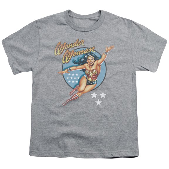 Dco - Wonder Woman Vintage - Youth Short Sleeve Shirt - X-Large