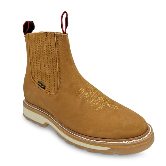 The Western Shops Leather Short Ankle Soft Toe Work Boot