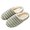 Green2, variant on Soft Checkered Fuzzy Slippers for Women Men - Skin-friendly Plush Lined Winter House Slippers, Flexible & Breathable Non-Slip Home Slippers