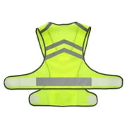 Meterk Outdoor Sports Running Reflective Vest Adjustable Lightweight Mesh Safety Gear for Women Men Jogging Cycling Walking