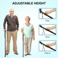 thumbnail image 5 of SupreGear Folding Collapsible Cane with T Handle, Lightweight Height Adjustable Walking Stick for Adults and Seniors, 5 of 7