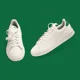thumbnail image 1 of Ad-id-as Shoes Men’s size 10.5 Advantage Lifestyle Casual Sport White Green GZ5300, 1 of 6