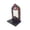 B, variant on Wood Day of the Dead Photo Frame Display Stand Tabletop Picture Holder with Base Freestanding Decorative Altar Style