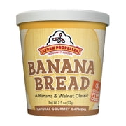 Straw Propeller Oatmeal Banana Bread 2.5 oz. Cup