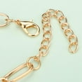 thumbnail image 6 of Dainty layered Padlock Necklace with Key Paperclip Link Chain Choker for Women, 6 of 12