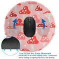 thumbnail image 4 of Disketp Cute Mushroom1 Small Mouse Pad 7.9x7.9 Inches,Washable Round Mousepad For Office Laptop Computer,Non-Slip Rubber Base Mouse Pads For Wireless Mouse, 4 of 8