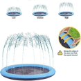 thumbnail image 3 of Outdoor Water Mat (100cm, Blue), Non-Slip and Tear-Resistant Water Mat, Durable PVC Water Mat, Adjustable, 3 of 5