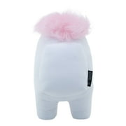 Among Us Official- 12-Inch Super-Soft Squishy Plush - White with Unicorn Hat