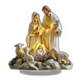 thumbnail image 1 of Belen de Navidad, letrero acrílico de mesa, adorno plano en 2D para decorar estanterías en hogares cristianos, 1 of 7