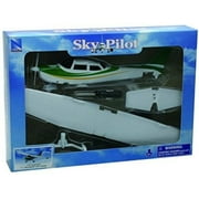 NewRay 1:42 Cessna 172 Skyhawk with Wheel Diecast Aircraft,,